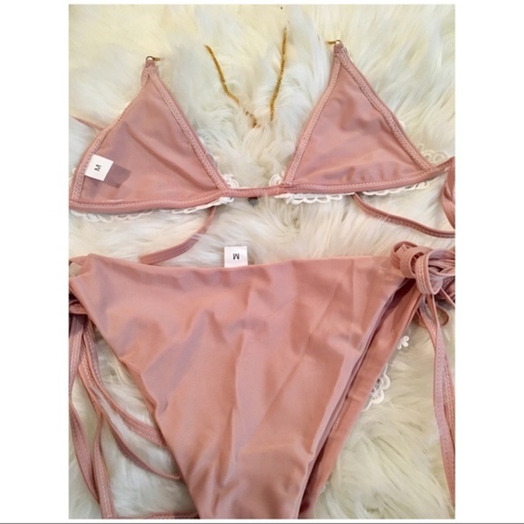 NEW! Jeweled Lace Bikini - Picture 8 of 8